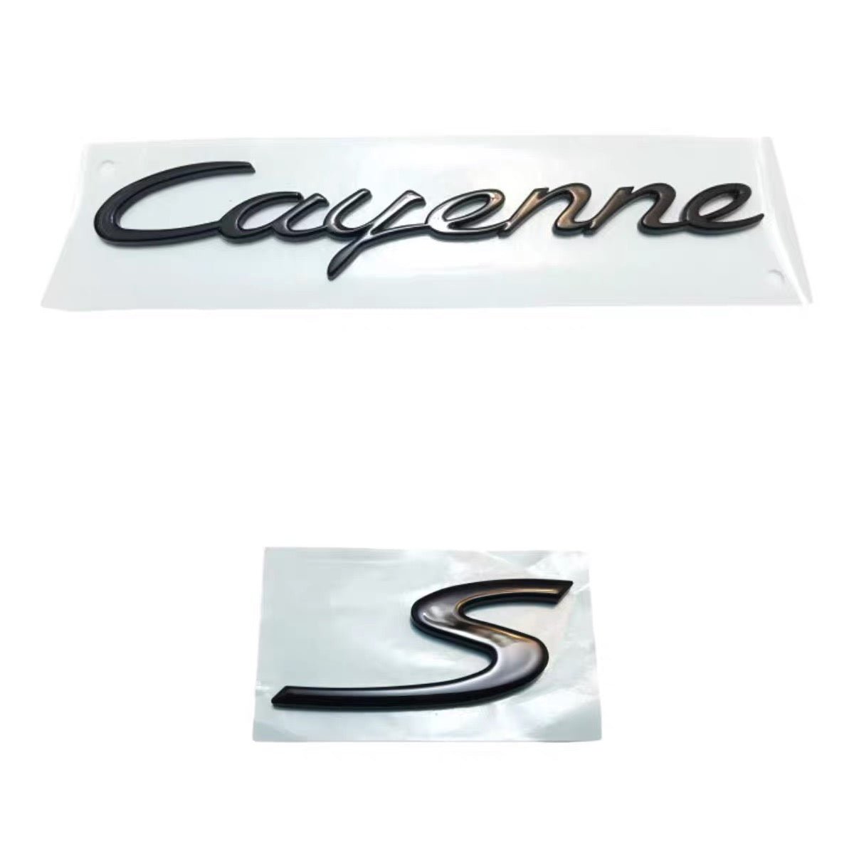 Suitable for Porsche rear tail logo modification