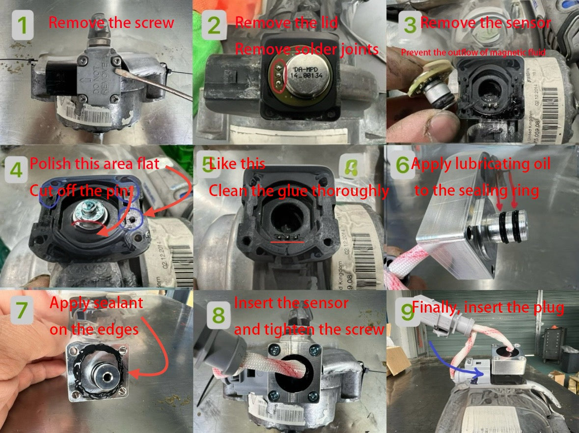 Porsche PADM sensor