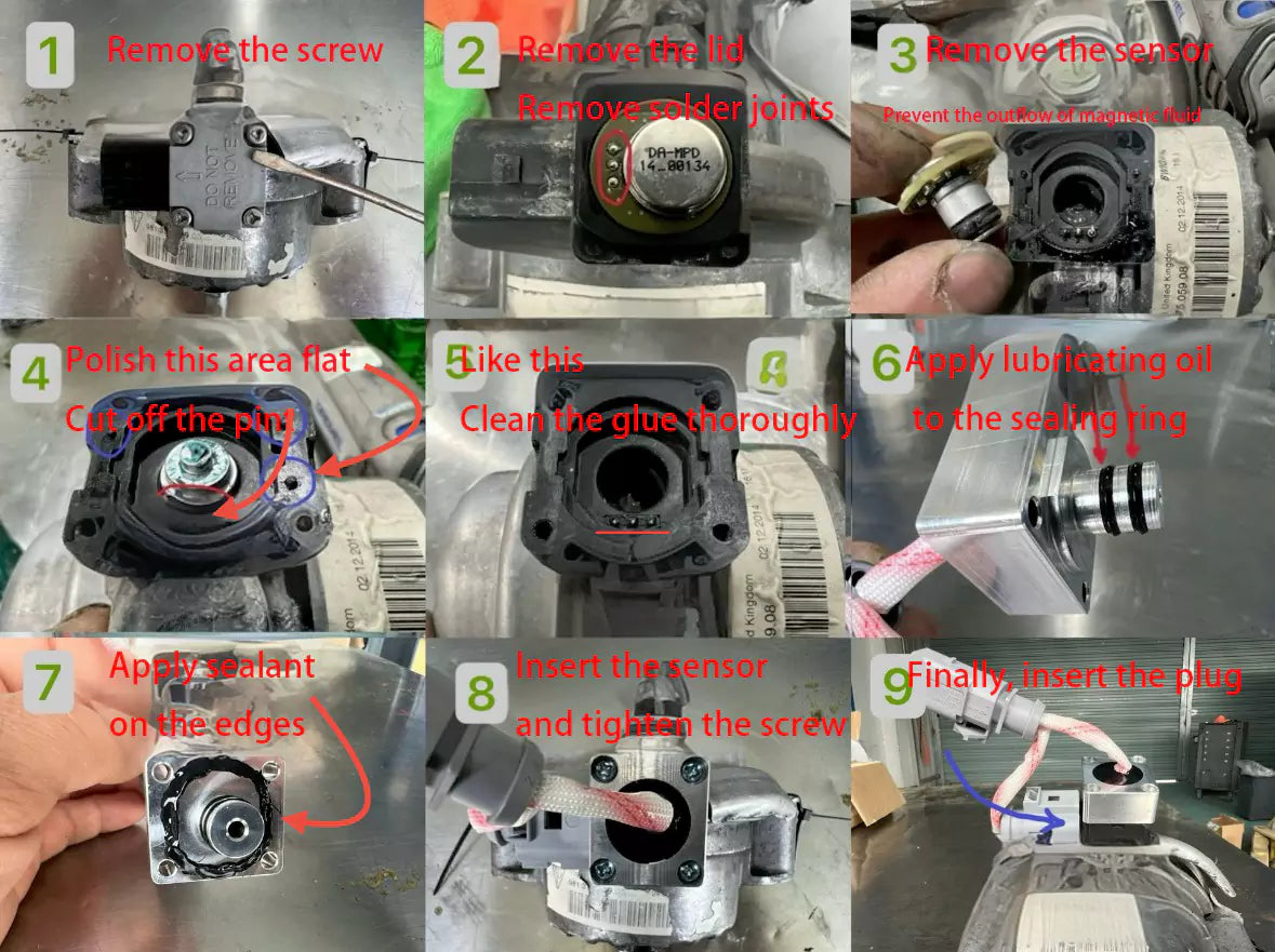 Porsche PADM sensor——Type D- VIN 997 (Need to be customized production cycle is about 45 days )