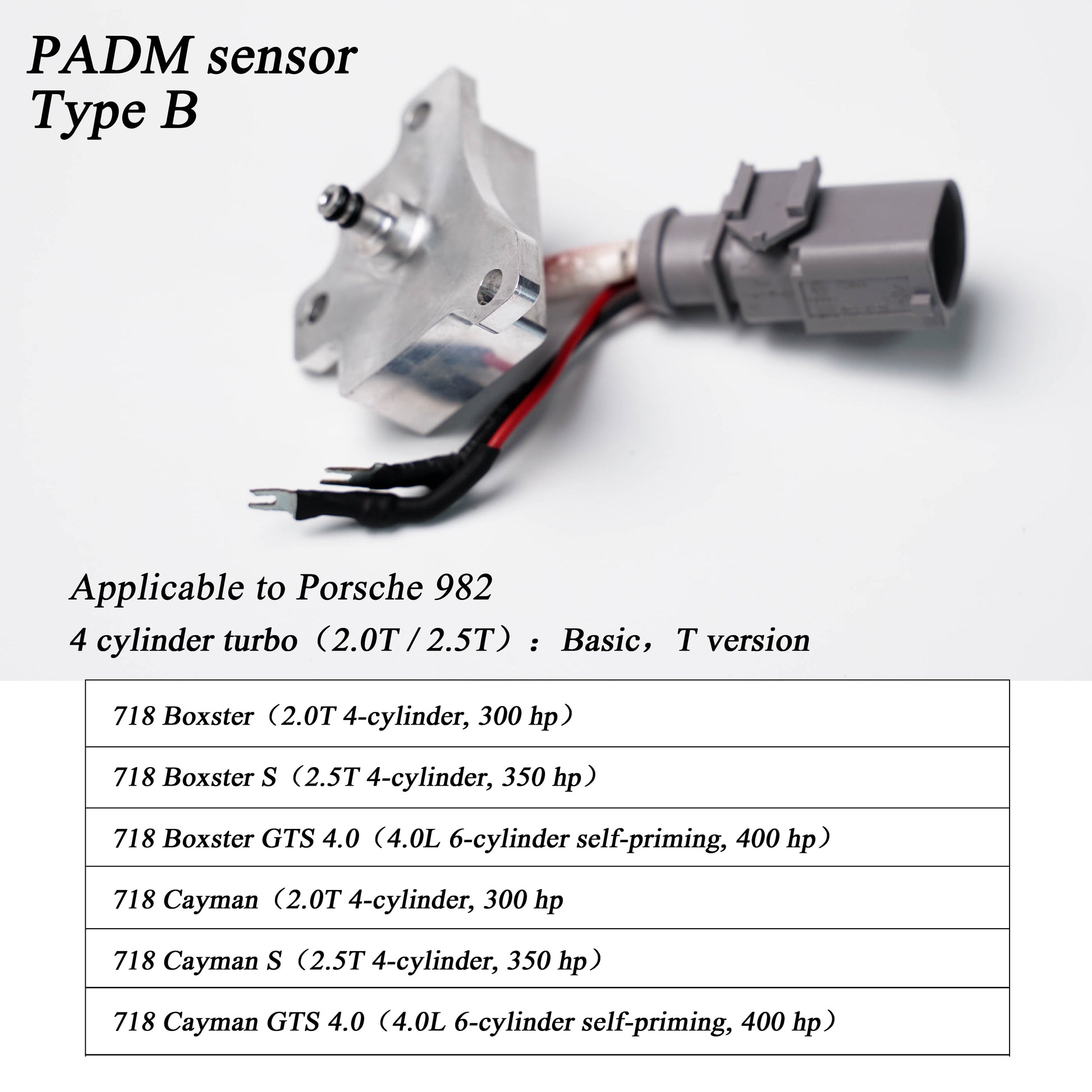 Padm-sensor-Type-B-compatible-models