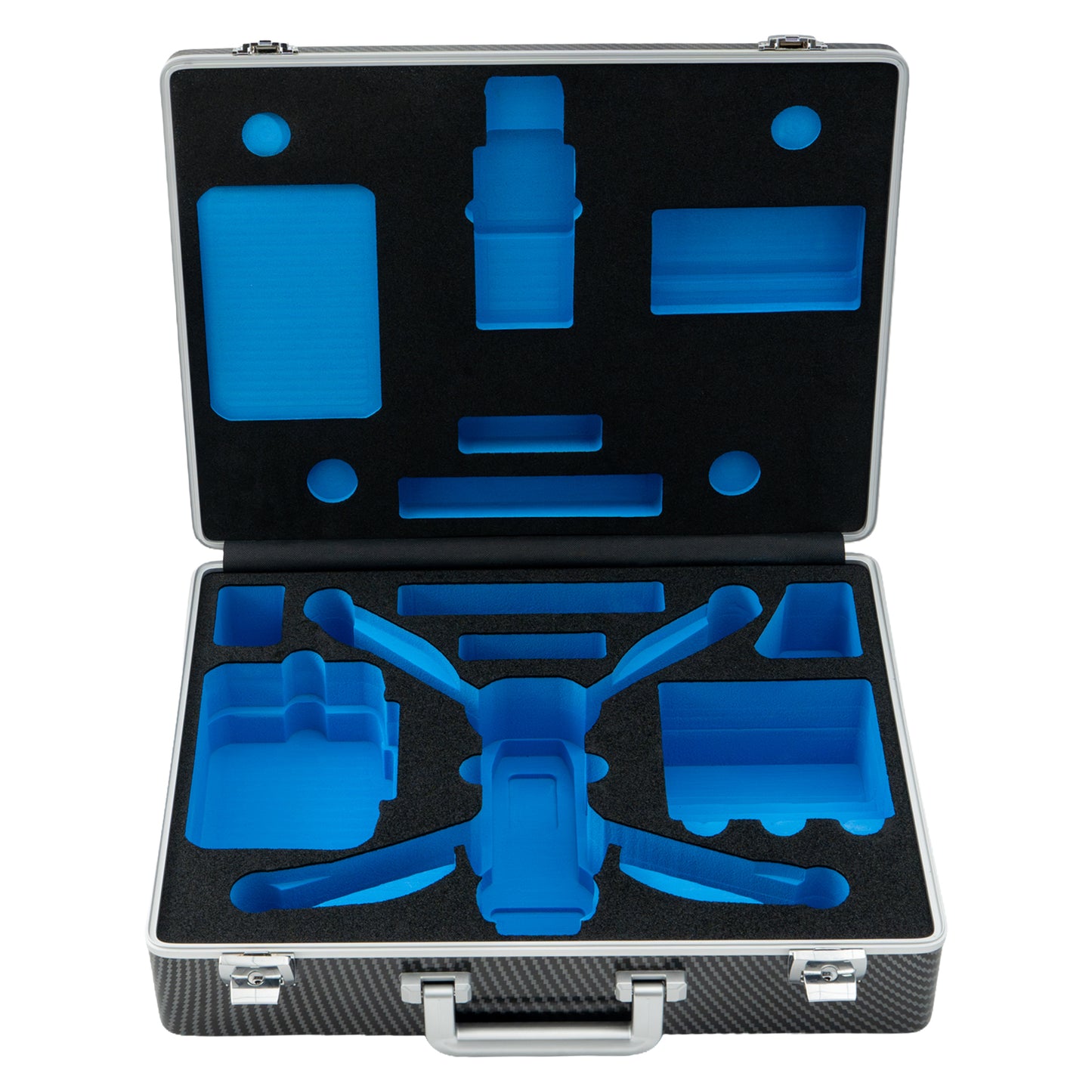 Drone Carrying Case for DJI Mavic 4 Pro/Creator Combo, Portable Hard Shell Storage Case with Custom Foam, Compatible with RC Pro 2/RC 2 Remote Controller, Charging Hub, Batteries and Accessories