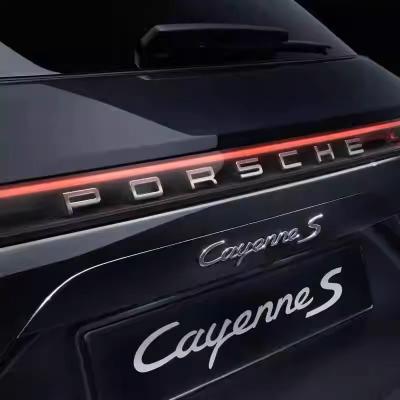 Suitable for Porsche rear tail logo modification