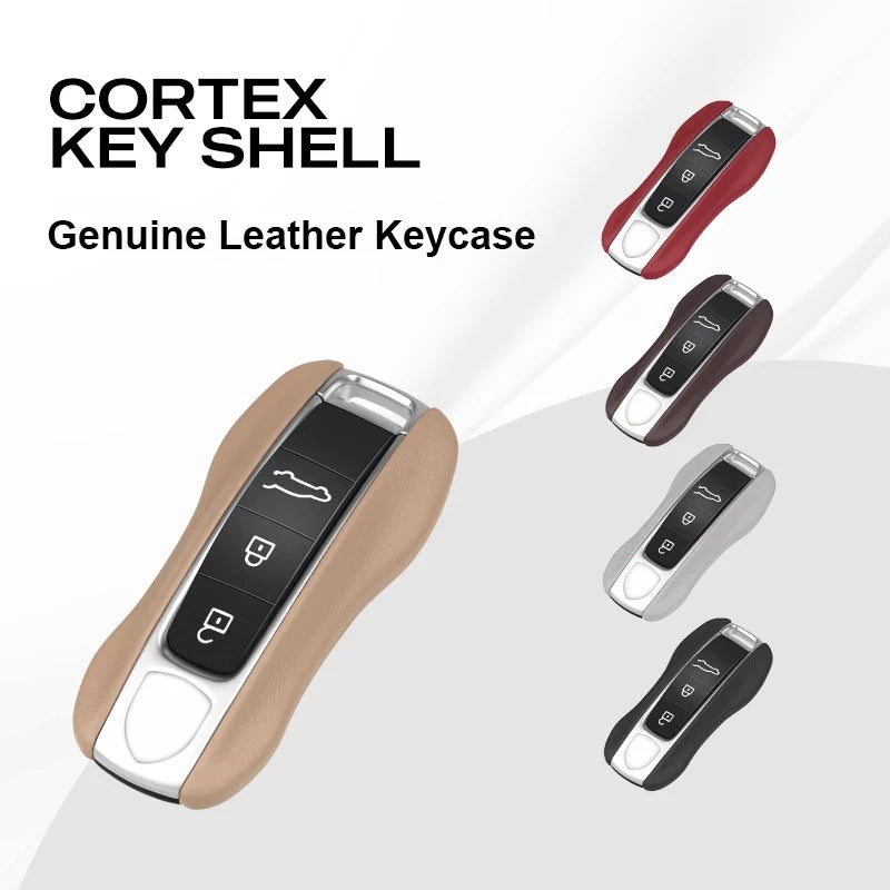 Key Fob Cover for Macan/Cayenne/Panamera/718/Cayman/Boxster/911/Taycan1