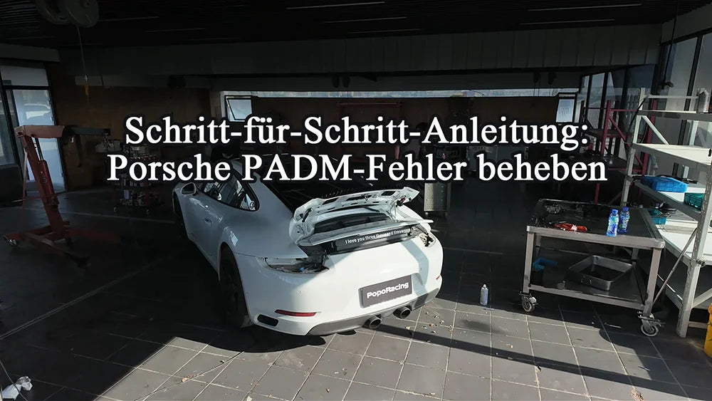 Video laden: Schritt-für-Schritt-Anleitung zur Fehlerdiagnose und Reparatur von Porsche PADM-Fehlern