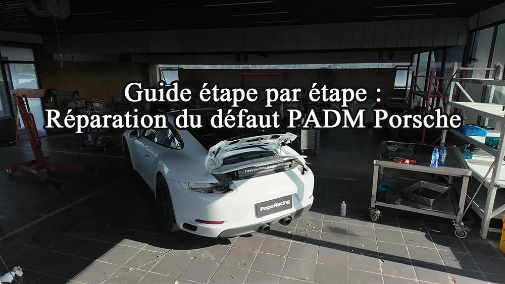 Charger la vidéo : Guide étape par étape pour le diagnostic et la réparation des défauts du Porsche PADM