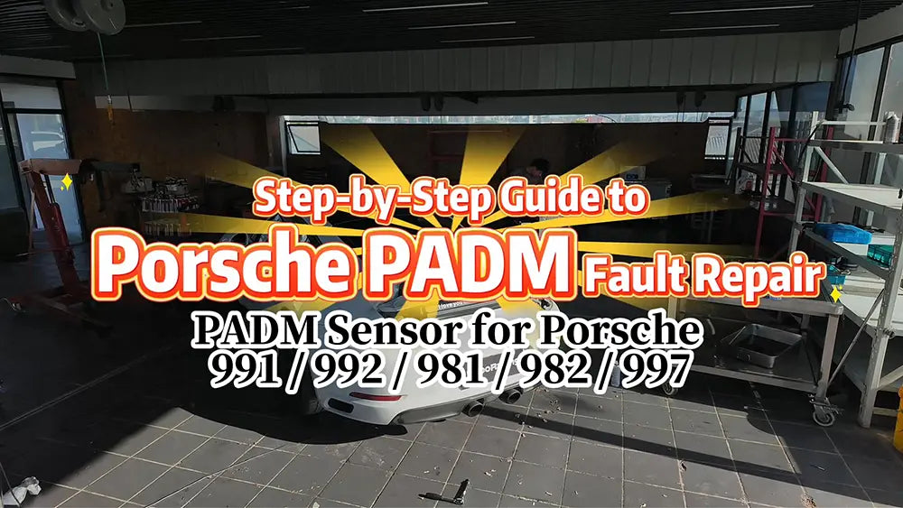 Load video: Step-by-Step Guide to Porsche PADM Fault Diagnosis and Repair