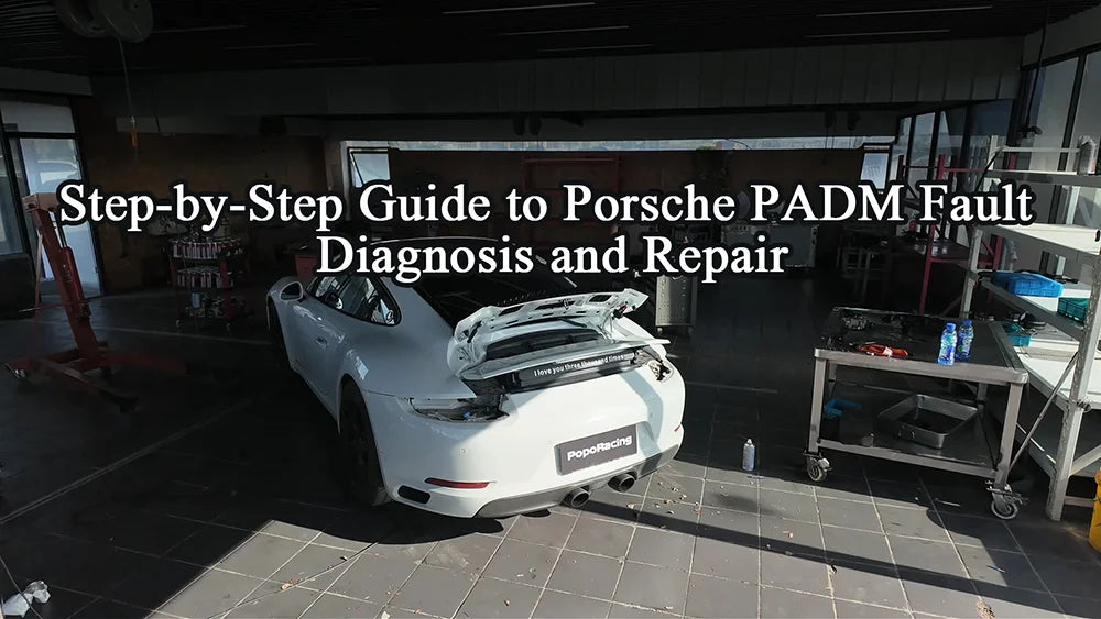 Load video: Step-by-Step Guide to Porsche PADM Fault Diagnosis and Repair