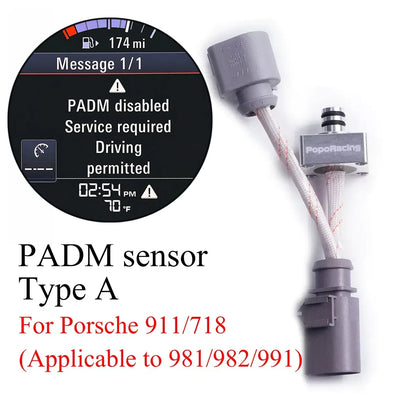PADM Sensor Type A for Porsche 911 / 718 Compatible with 991 / 981 / 982 / 718 4.0L