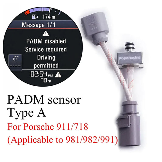 PADM Sensor Type A for Porsche 911 / 718 Compatible with 991 / 981 / 982 / 718 4.0L