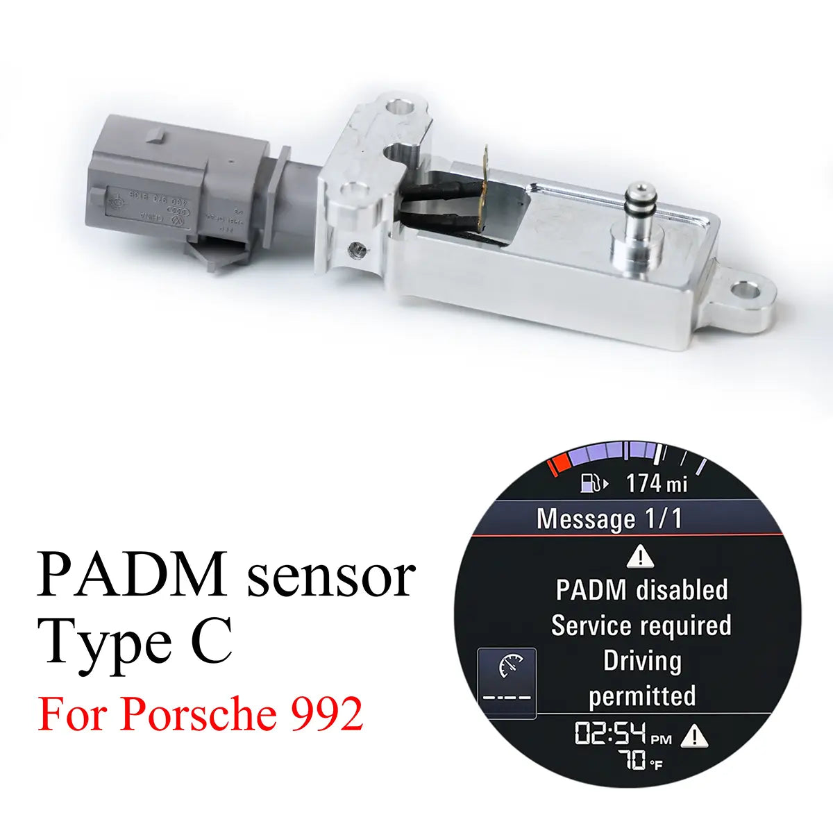 PADM Sensor Type C for Porsche 992 models