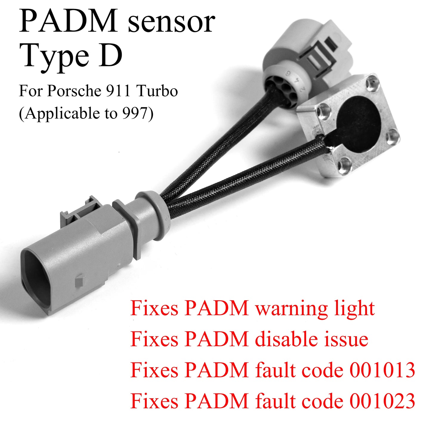 Porsche PADM sensor——Type D- VIN 997 （Need to be customized production cycle is about 45 days )