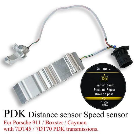 PDK Distance Sensor Speed Sensor for Porsche 911, Boxster, and Cayman models with 7DT45 / 7DT70 PDK transmissions.